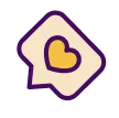 yellow heart shape